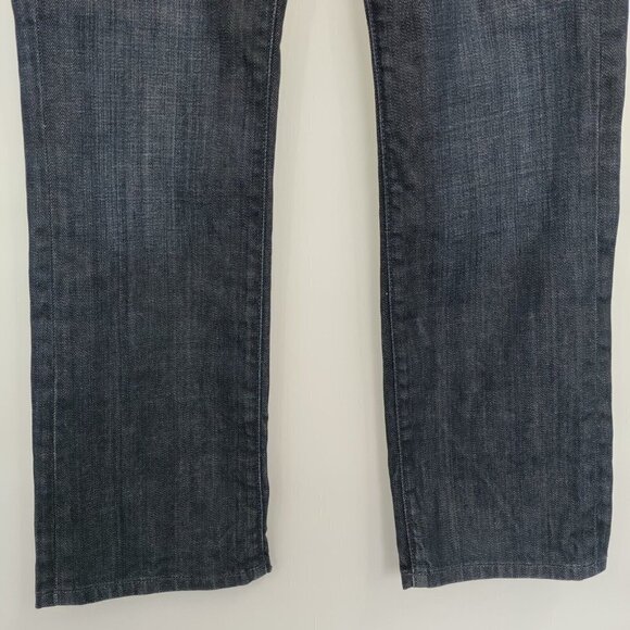 Lucky Brand Original Straight Denim Jeans Mid-Rise Stretch Dark Wash 30 x 30 Men - Picture 3 of 14